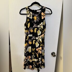 Loft Patterned Tank Dress for Work